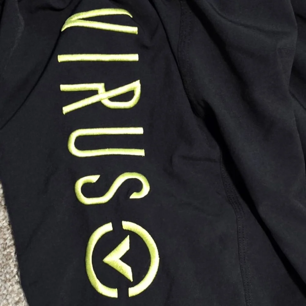 Virus Black Athletic Shorts - Picture 4 of 4